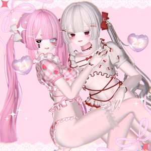 ♡ポーズアニメーション10種類♡「双子」 缩略图 3