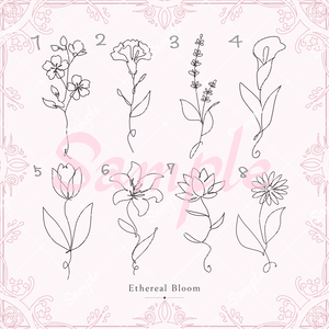 【無料】tattoo texture《Line Art Set》