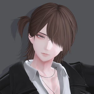 ハーフサイドテール🆙悠莉 追加対応 HalfSideTail【10アバター対応/VRC Hair】