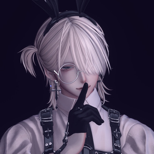 ハーフサイドテール HalfSideTail【9アバター対応/VRC Hair】