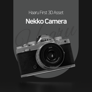[無料3D] Nekkoカメラ / [Free] Camera 3D Asset