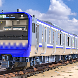 横須賀・総武線 E235-1000 シリーズの電車 - 日本の電車 3D CAD モデル | 詳細な内外装 | リグ付けされた |Yokosuka / Sōbu Line E235-1000 Series - Japanese Train | Rigged