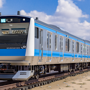 リグドトレイン日本京浜東北線E233系 / Rigged Train Japan Keihin-Tohoku E233 Series