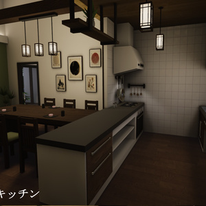 【VRChat向けワールド】MHouse_RE（和柄万年筆付属済み）【PC・Quest対応】 缩略图 7