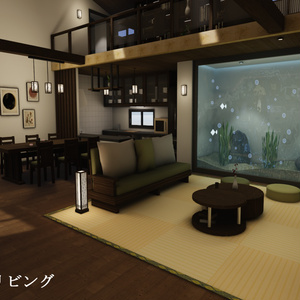 【VRChat向けワールド】MHouse_RE（和柄万年筆付属済み）【PC・Quest対応】 缩略图 4
