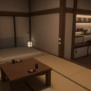 【VRChat向けワールド】旅館の一室「宵帳」（筆ペン付属済み）【PC・Quest対応】 缩略图 4