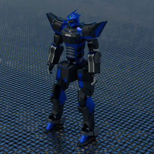 VRChat向けアバター「烈火」