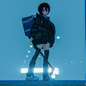 オリジナル３Dモデル「白暮サキ」 缩略图 6