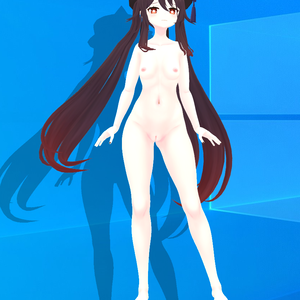 [R18 VRM]原神 胡桃 ヌード 配布 Ver1.0+Ver2.0(2.2)