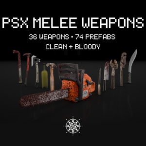 PSX Horror Melee Weapons Pack
