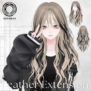 【Hair】Feather Extension / OMEN