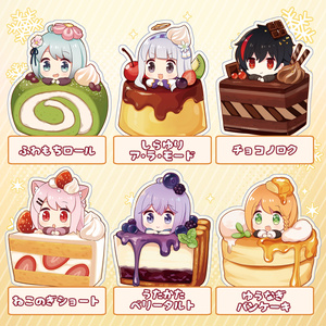 ぷちどにあケーキアクリルスタンド