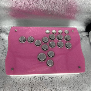KD-03 RPPFB ピンクラメ　１０ボタンカスタム( PCとSwitch対応）