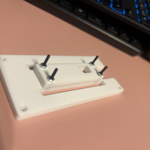 Raspberry Pi Pico用ブラケット ホワイト
