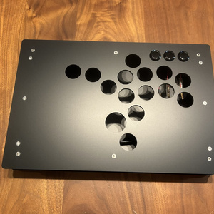 (Jin様　オーダー　）傾斜型レバーレスケース　ZENAIM　ARCADE CONTROLLER　BUTTON MODULE KIT用
