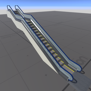 【VRChatワールドギミック】Quest対応 エスカレーターギミック【UdonEscalator】