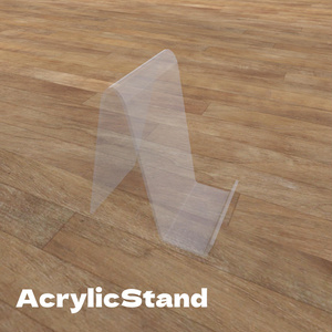 [3DCG] AcrylicStand / アクリル製 展示用スタンド