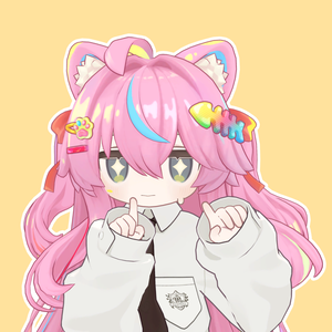キプさまサイドアップ【23アバター対応 / 3D髪型】