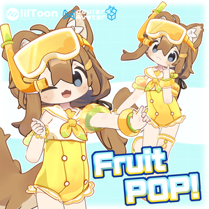 🍋「Fruit Pop/フルーツポップ」🍉🥝