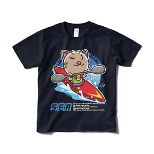 ネイビーTシャツ（カヌーみーちゃん）