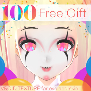 Free Gift - Pink Harlequin - VROID Texture
