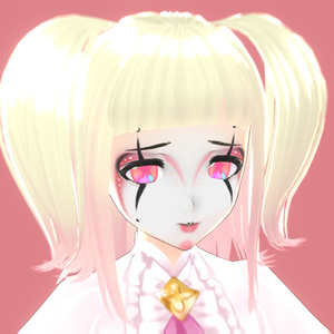 Free Gift - Pink Harlequin - VROID Texture 缩略图 3