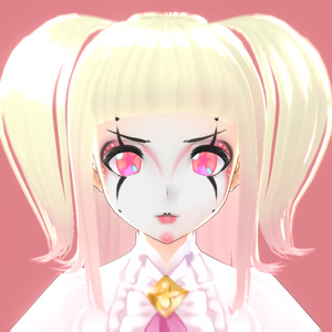 Free Gift - Pink Harlequin - VROID Texture 缩略图 5
