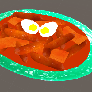 떡볶이(トッポッキ, tteokbokki)