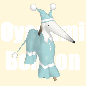【無料】ボルゾイのゾーイ(Zoi)【オリジナル3Dモデル】 新見出力所 BOOTH
