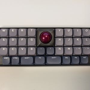 受注生産 tomkey 無線分割式 トラックボール キーボード - そに