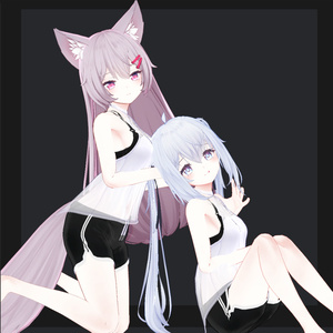 【複数アバター対応】LaSiesta~ドキッ!!良い匂いがしそうな清楚なお姉さんが着ていて欲しい部屋着、透けもあるよ〜 缩略图 10