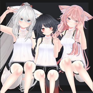 【複数アバター対応】LaSiesta~ドキッ!!良い匂いがしそうな清楚なお姉さんが着ていて欲しい部屋着、透けもあるよ〜 缩略图 8