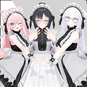 半額セール✨️【21アバター対応】夏恋メイド 缩略图 14