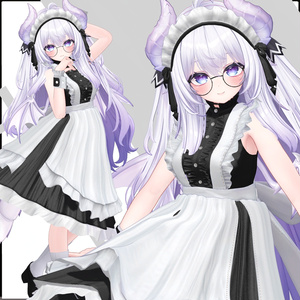 半額セール✨️【21アバター対応】夏恋メイド 缩略图 11