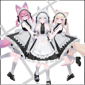 半額セール✨️【21アバター対応】夏恋メイド 缩略图 4