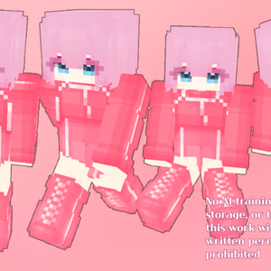 [Minecraft skin] Elsie エルシー original HD skin [マイクラスキン HD] 128x128