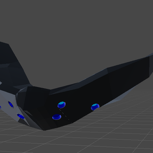 [VRChat想定]機関長式顎用装甲「Over Grit Armor」