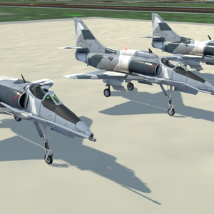 [Sacc1.64/1.7対応]LA-4E/F &LTA-4E スカイホーク [VRChat想定モデル] 缩略图 13
