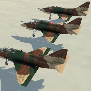 [Sacc1.64/1.7対応]LA-4E/F &LTA-4E スカイホーク [VRChat想定モデル] 缩略图 10