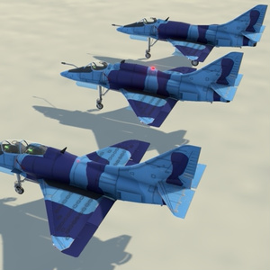 [Sacc1.64/1.7対応]LA-4E/F &LTA-4E スカイホーク [VRChat想定モデル] 缩略图 12