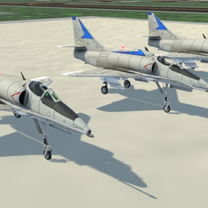 [Sacc1.64/1.7対応]LA-4E/F &LTA-4E スカイホーク [VRChat想定モデル] 缩略图 7
