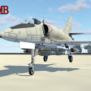[Sacc1.64/1.7対応]LA-4E/F &LTA-4E スカイホーク [VRChat想定モデル] 缩略图 21