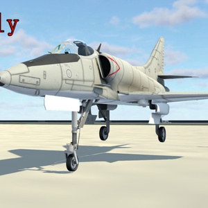 [Sacc1.64/1.7対応]LA-4E/F &LTA-4E スカイホーク [VRChat想定モデル] 缩略图 18