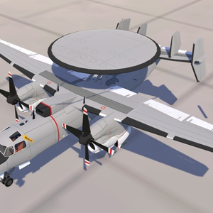 [Sacc1.64/1.7対応]LE-2C/D ホークアイ[VRChat想定モデル] 缩略图 3