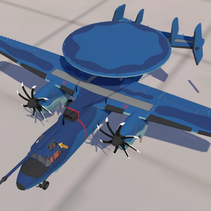 [Sacc1.64/1.7対応]LE-2C/D ホークアイ[VRChat想定モデル] 缩略图 8
