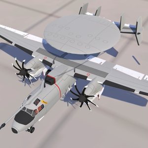 [Sacc1.64/1.7対応]LE-2C/D ホークアイ[VRChat想定モデル] 缩略图 6