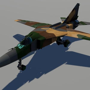 [Sacc1.64/1.7対応] MiG-23L [VRChat想定モデル] 缩略图 9