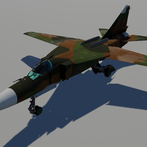 [Sacc1.64/1.7対応] MiG-23L [VRChat想定モデル] 缩略图 7