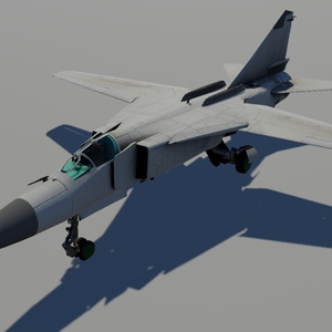 [Sacc1.64/1.7対応] MiG-23L [VRChat想定モデル] 缩略图 5