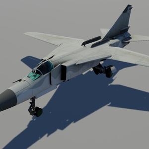 [Sacc1.64/1.7対応] MiG-23L [VRChat想定モデル] 缩略图 10